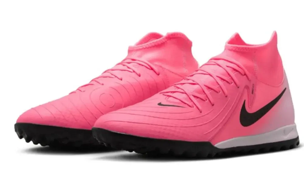 Nike Mens Phantom Luna 2 TF Turf Soccer Shoes US 10 EU 44 Pink EUC